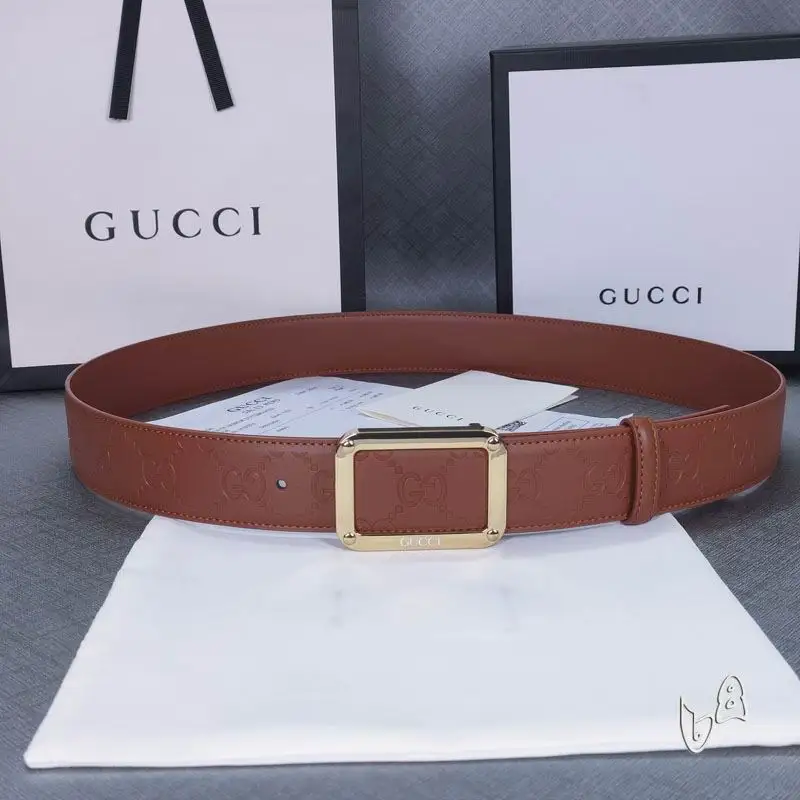 Gucci belt 38mmX80-125cm lb (4)